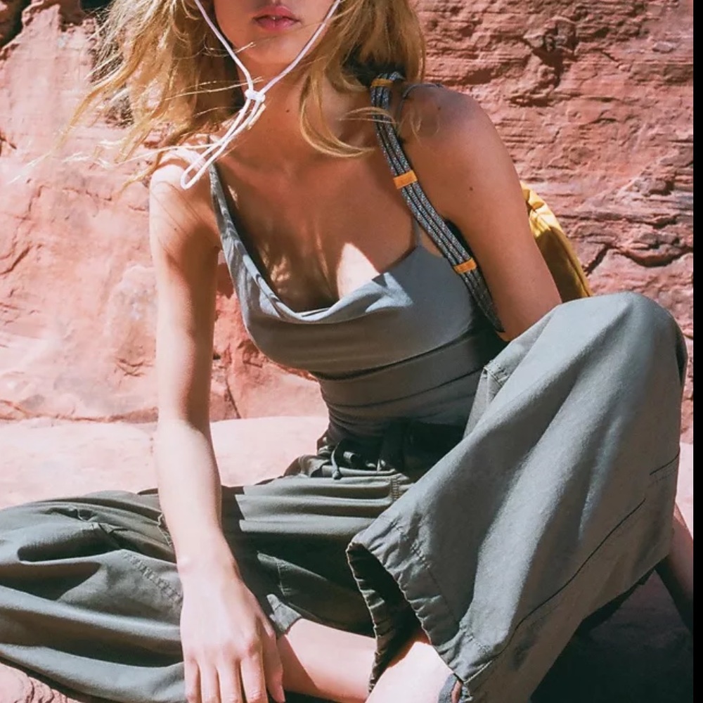 Urban Outfitters Out From Under Weekender Bodysuit in Sage green Sz XS